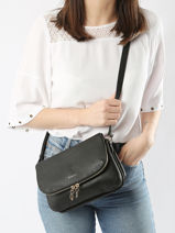 Sac Bandouli�re M Tradition Cuir Etrier Noir tradition ETRA059M-vue-porte