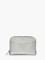 Porte-monnaie Etincelle Iris�e Cuir Etrier Argent etincelle irisee EETI900