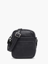 Sac Bandouli�re Spider Cuir Etrier Noir spider ESPI704S