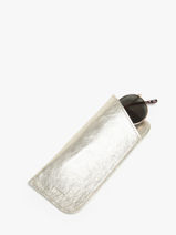 Sunglass Case Etincelle Iris�e Leather Etrier Gold etincelle irisee EETI5001-vue-porte