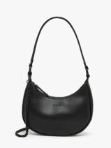 Sac Port� �paule Oxer Cuir Etrier Noir oxer EOXE017V