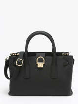 Sac Port� Main S Equestre Cuir Etrier Noir equestre EEQT142S