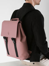Sac � Dos Business Impulsion 1 Compartiment + Pc 15" Etrier Rose impulsion EIMP8221-vue-porte