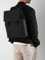 Sac � Dos Business Impulsion 1 Compartiment + Pc 15" Etrier Noir impulsion EIMP8221-vue-porte