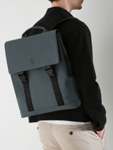 Sac � Dos Business Impulsion 1 Compartiment + Pc 15" Etrier Bleu impulsion EIMP8221-vue-porte