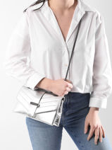 Sac Bandouli�re Jana Irise Cuir Etrier Argent jana irise EJIR002T-vue-porte