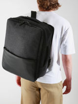 Sac De Voyage Cabine Hybride Light Etrier Gris light ELIG906M-vue-porte