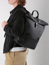 Sac � Dos Business Light 2 Compartiments Etrier Gris light ELIG8102-vue-porte