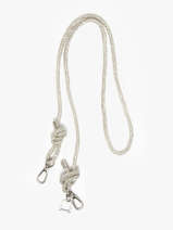 Strass Shoulder Strap Etrier Silver accessoires EACC413L-vue-porte