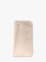 �tui Lunettes Etincelle Iris�e Cuir Etrier Rose etincelle irisee EETI5017