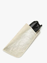 �tui Lunettes Etincelle Iris�e Cuir Etrier Or etincelle irisee EETI5017-vue-porte