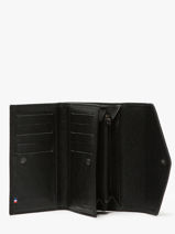 Portefeuille Etincelle Iris�e Cuir Etrier Noir etincelle irisee EETI469-vue-porte