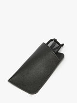 �tui Lunettes Etincelle Iris�e Cuir Etrier Noir etincelle irisee EETI5017-vue-porte