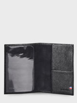 Leather Etincelle Iris�e Passport Holder Etrier Black etincelle irisee EETI025-vue-porte