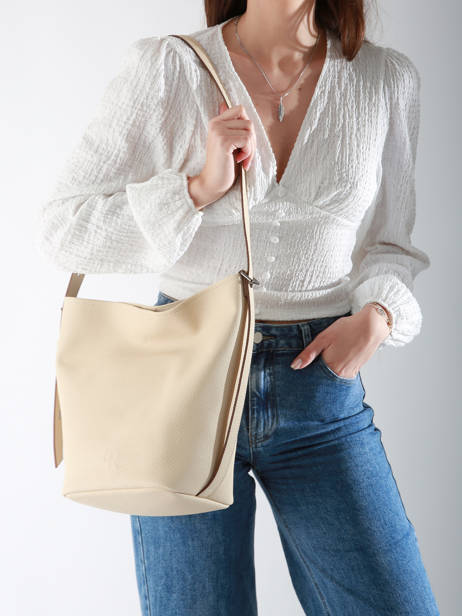 Shoulderbag Backpack M Cavalier Leather Etrier Beige cavalier ECLR126M other view 1